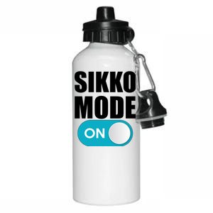 Sikko Mode On Funny Meme Aluminum Water Bottle