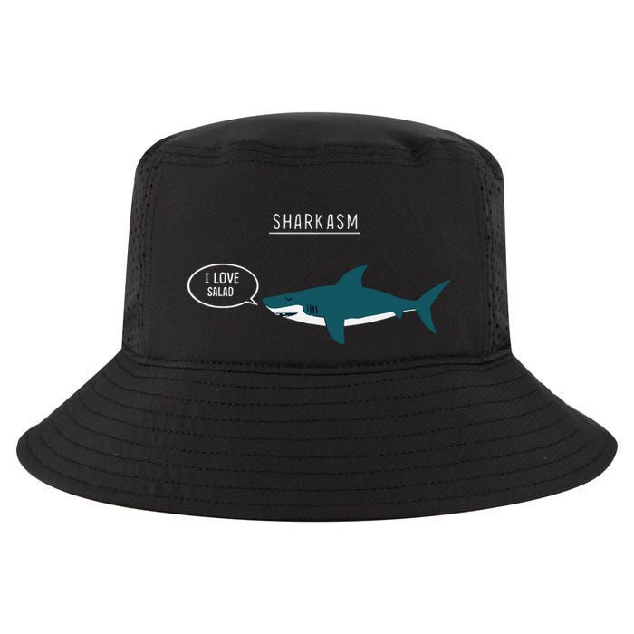 Sharkasm I Love Salad Cool Comfort Performance Bucket Hat