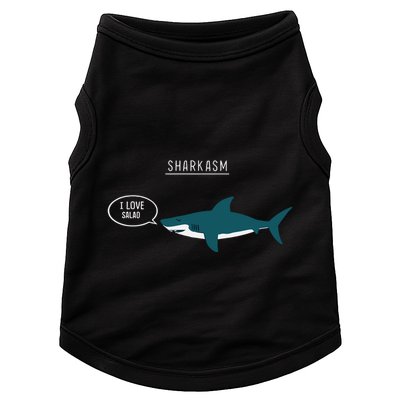 Sharkasm I Love Salad Doggie Tank