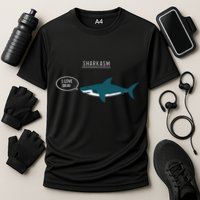 Sharkasm I Love Salad Cooling Performance Crew T-Shirt