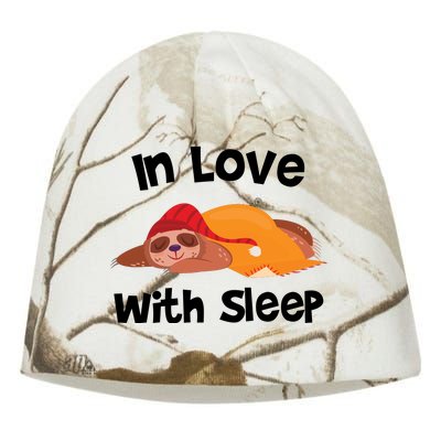 Sloth In Love With Sleep Kati - Camo Knit Beanie