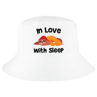 Sloth In Love With Sleep Cool Comfort Performance Bucket Hat