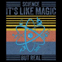 Science It's Like Magic But Real Science Teacher Geek Nerd Mousepad