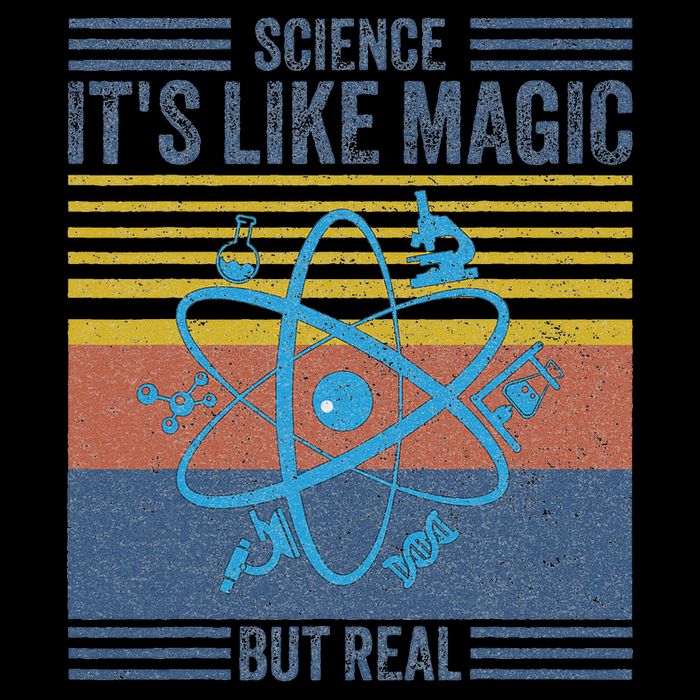 Science It's Like Magic But Real Science Teacher Geek Nerd Mousepad