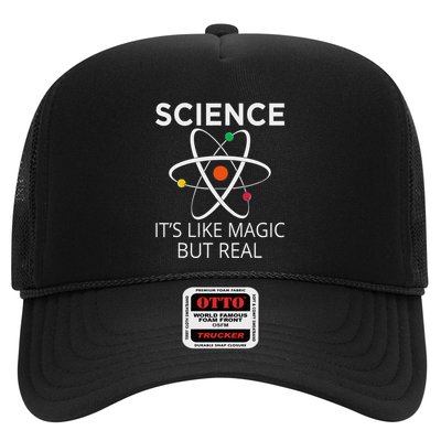 Science ItS Like Magic But Real Teachers Students Scientist Trucker Hat