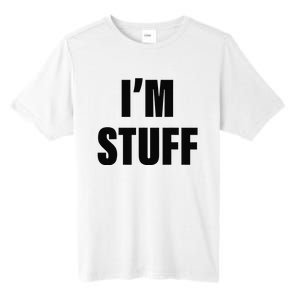 Sorry I'm Late, I Was Doing Stuff Funny Couples Tall Fusion ChromaSoft Performance T-Shirt