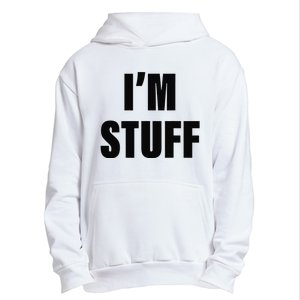 Sorry I'm Late, I Was Doing Stuff Funny Couples Urban Pullover Hoodie