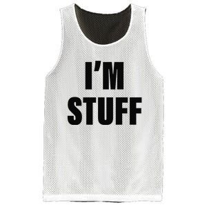 Sorry I'm Late, I Was Doing Stuff Funny Couples Mesh Reversible Basketball Jersey Tank