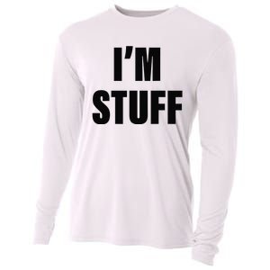 Sorry I'm Late, I Was Doing Stuff Funny Couples Cooling Performance Long Sleeve Crew