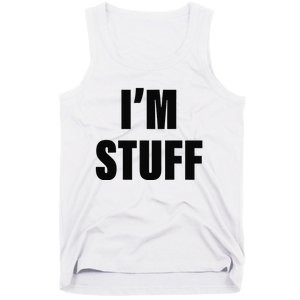 Sorry I'm Late, I Was Doing Stuff Funny Couples Tank Top