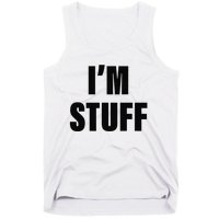 Sorry I'm Late, I Was Doing Stuff Funny Couples Tank Top