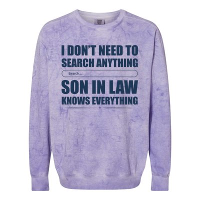 Son In Law Colorblast Crewneck Sweatshirt