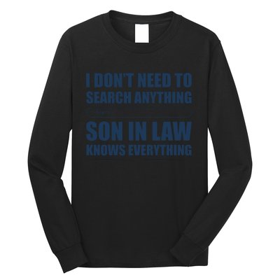 Son In Law Long Sleeve Shirt