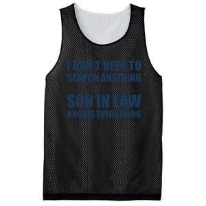 Son In Law Mesh Reversible Basketball Jersey Tank