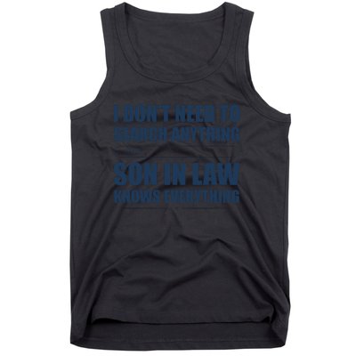 Son In Law Tank Top