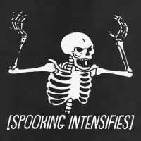 Spooking Intensifies Lazy Halloween Costume Spooky Skeleton 11oz C Handle Ceramic Mug