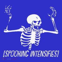 Spooking Intensifies Lazy Halloween Costume Spooky Skeleton Tall T-Shirt