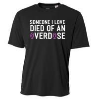 Someone I Love Died Of An Overdose End Addiction Awareness Cooling Performance Crew T-Shirt