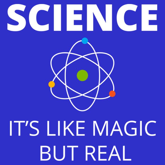 Science It's Like Magic But Real Geek Scientist Gift Button