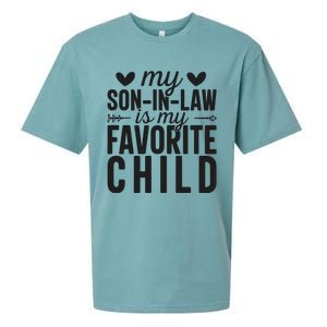 Son In Law Is My Favorite Child T Sueded Cloud Jersey T-Shirt