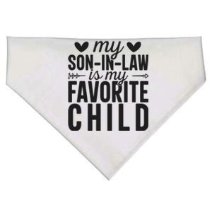 Son In Law Is My Favorite Child T USA-Made Doggie Bandana