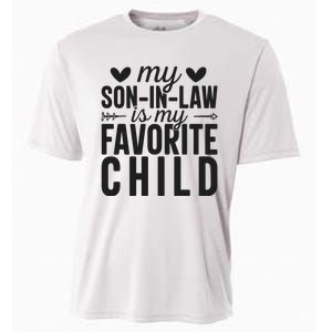 Son In Law Is My Favorite Child T Cooling Performance Crew T-Shirt