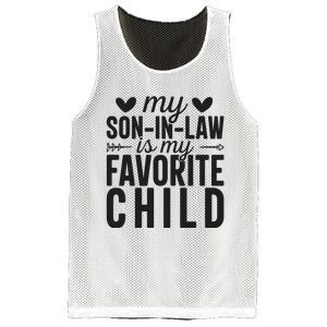 Son In Law Is My Favorite Child T Mesh Reversible Basketball Jersey Tank