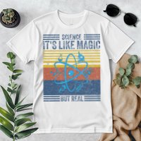 Science It's Like Magic But Real Science Teacher Geek Nerd Premium T-Shirt