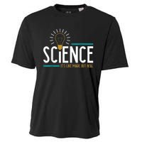 Science Its Like Magic But Real Science H Cooling Performance Crew T-Shirt