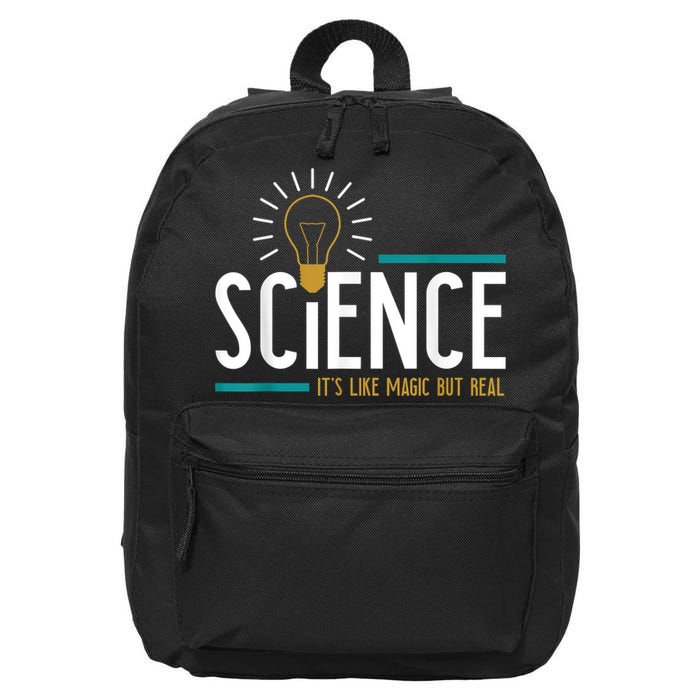 Science Its Like Magic But Real Science H 16 in Basic Backpack