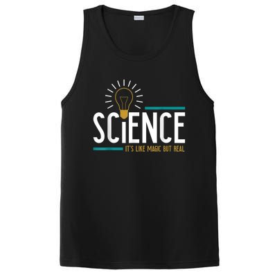 Science Its Like Magic But Real Science H PosiCharge Competitor Tank