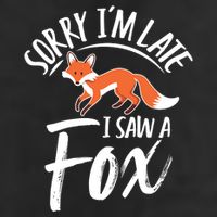 Sorry IM Late I Saw A Fox 11oz C Handle Ceramic Mug