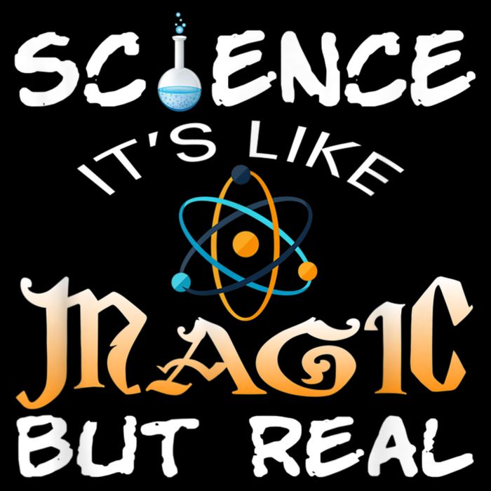 Science Its Like Magic But Real Pun Funny Magical Mousepad