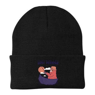 Sorry I'm Late Busy Fishing Beanie