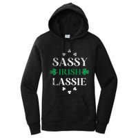 Sassy Irish Lassie St. Patrick's Day Cute Saint Patty's Women's Pullover Hoodie