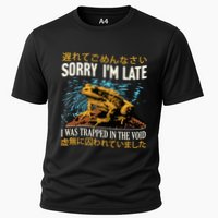 Sorry IM Late I Was Trapped In The Void Frog Japanese Performance Shirt