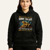 Sorry IM Late I Was Trapped In The Void Frog Japanese Hoodie
