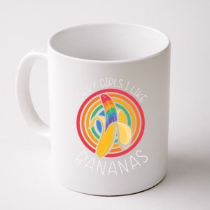 Sorry I Like Bananas Funny Lgbt Pride Homosexual Humor Great Gift Coffee Mug