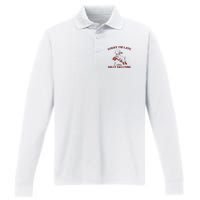 Sorry IM Late I Was Dilly Dallying Performance Long Sleeve Polo