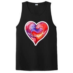 Sweet I Love My Son And His Baby Mama Mom Dad Rents PosiCharge Competitor Tank