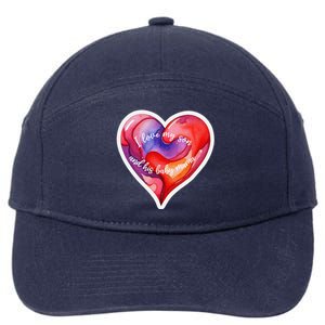 Sweet I Love My Son And His Baby Mama Mom Dad Rents 7-Panel Snapback Hat