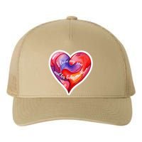 Sweet I Love My Son And His Baby Mama Mom Dad Rents Yupoong Adult 5-Panel Trucker Hat