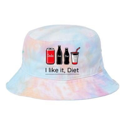 Soda I Like It Diet Essentials Morning Beverage Love Tie Dye Newport Bucket Hat