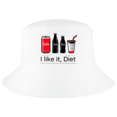 Soda I Like It Diet Essentials Morning Beverage Love Cool Comfort Performance Bucket Hat