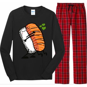 Sushi In Love Artwork Sushi Lover Great Gift Long Sleeve Pajama Set