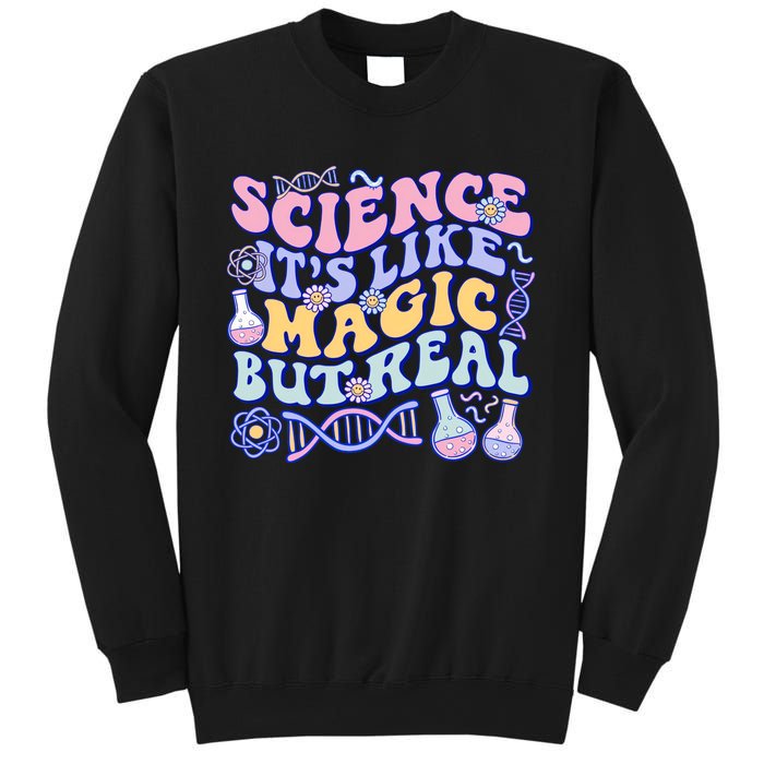 Science Is Like Magic But Real Mug Science Teacher Back To School Sweatshirt