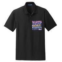 Science Is Like Magic But Real Mug Science Teacher Back To School Dry Zone Grid Polo