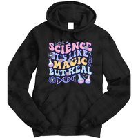 Science Is Like Magic But Real Mug Science Teacher Back To School Tie Dye Hoodie