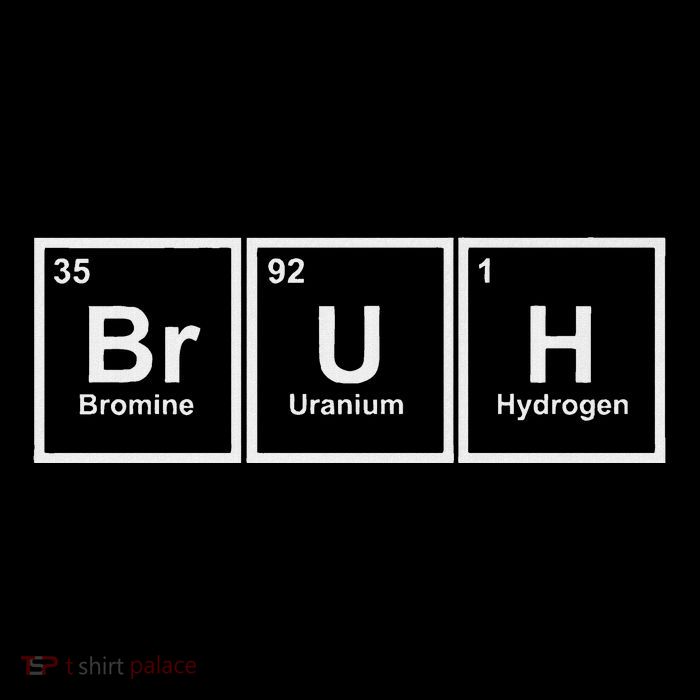 Science Is Lit Science Bruh Adult Black Short Sleeve Medium 6 Tall T-Shirt