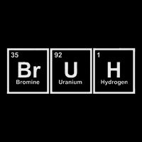 Science Is Lit Science Bruh Adult Black Short Sleeve Medium 6 Womens T-Shirt